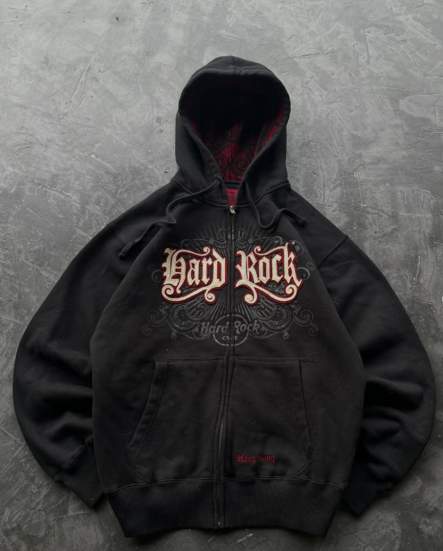 HARD ROCK Zip Hoodie