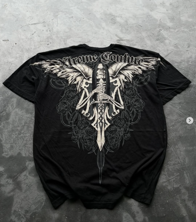 XTREME COUTURE Dagger Wings Tee